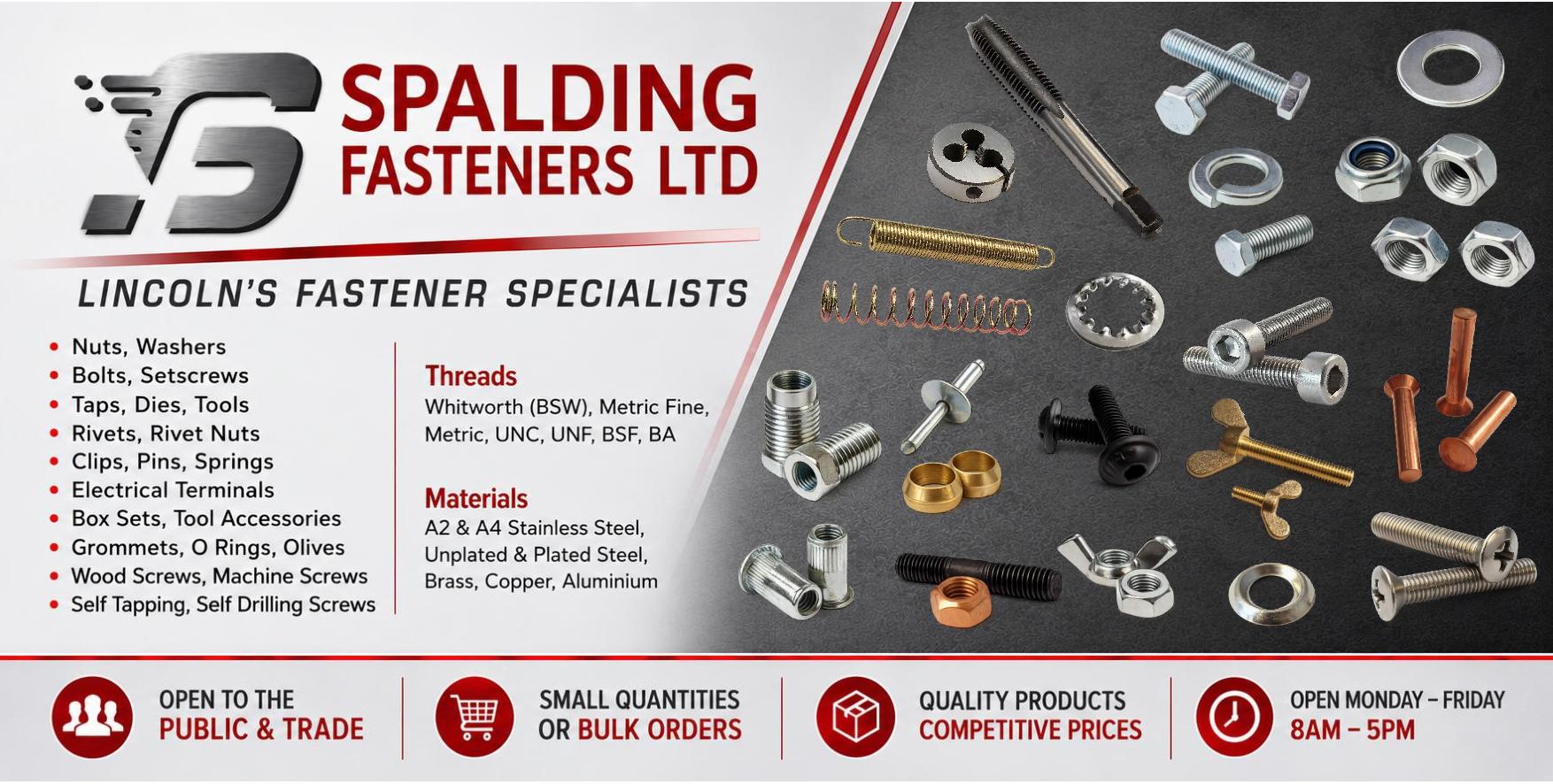 Spalding Fasteners | Lincoln
