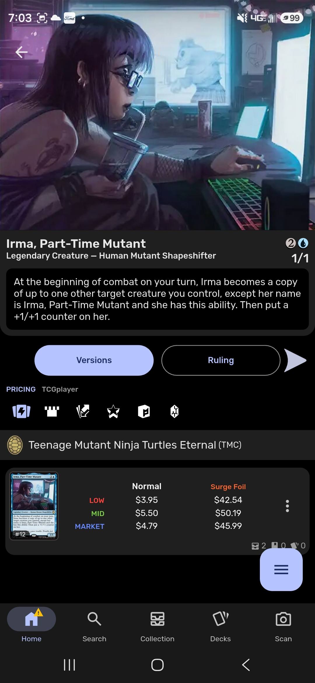 Is Irma, Part-Time Mutant card hard to find?