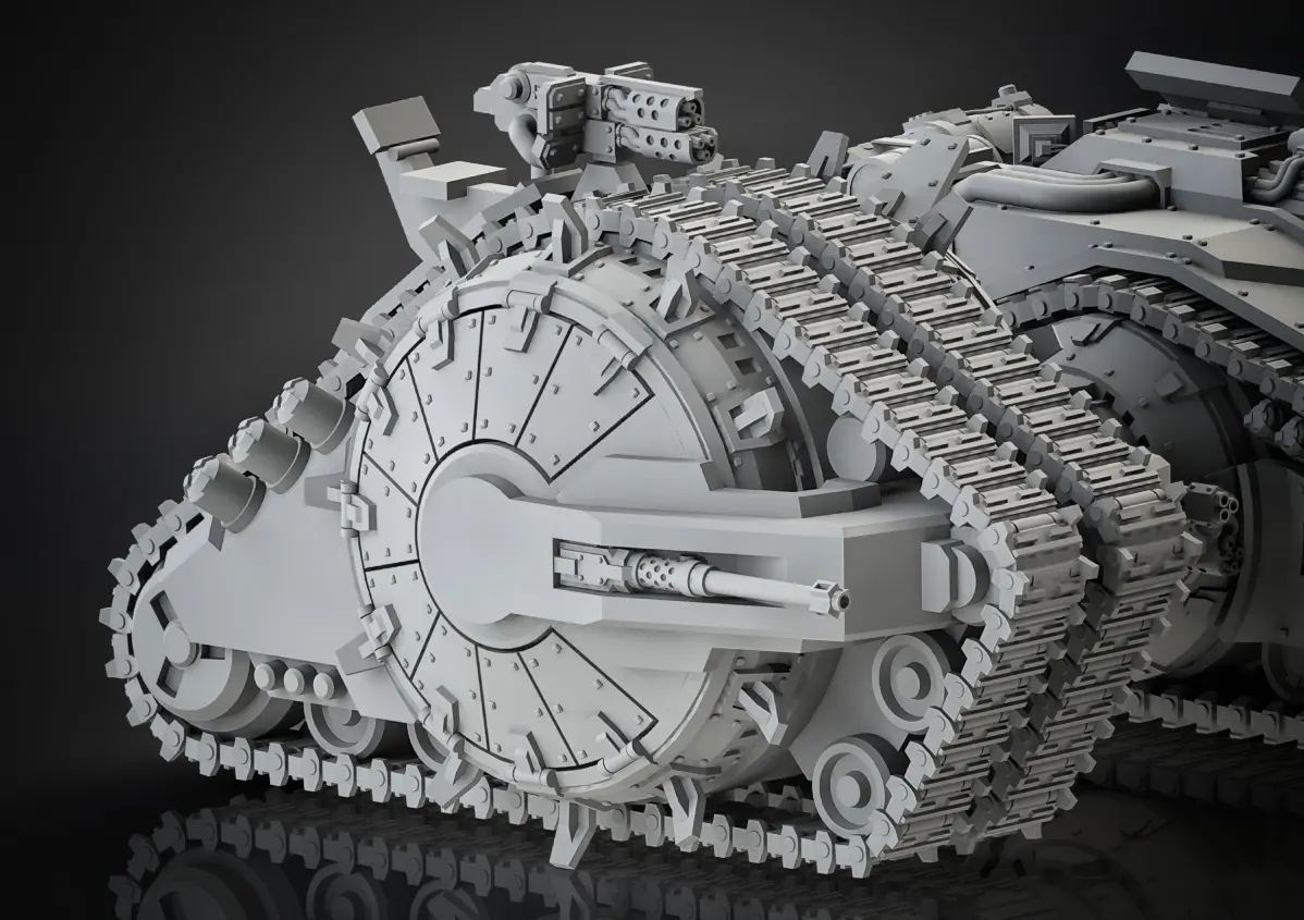 Mortian - Rough concept of the Cyberrat transport tank.... | Facebook