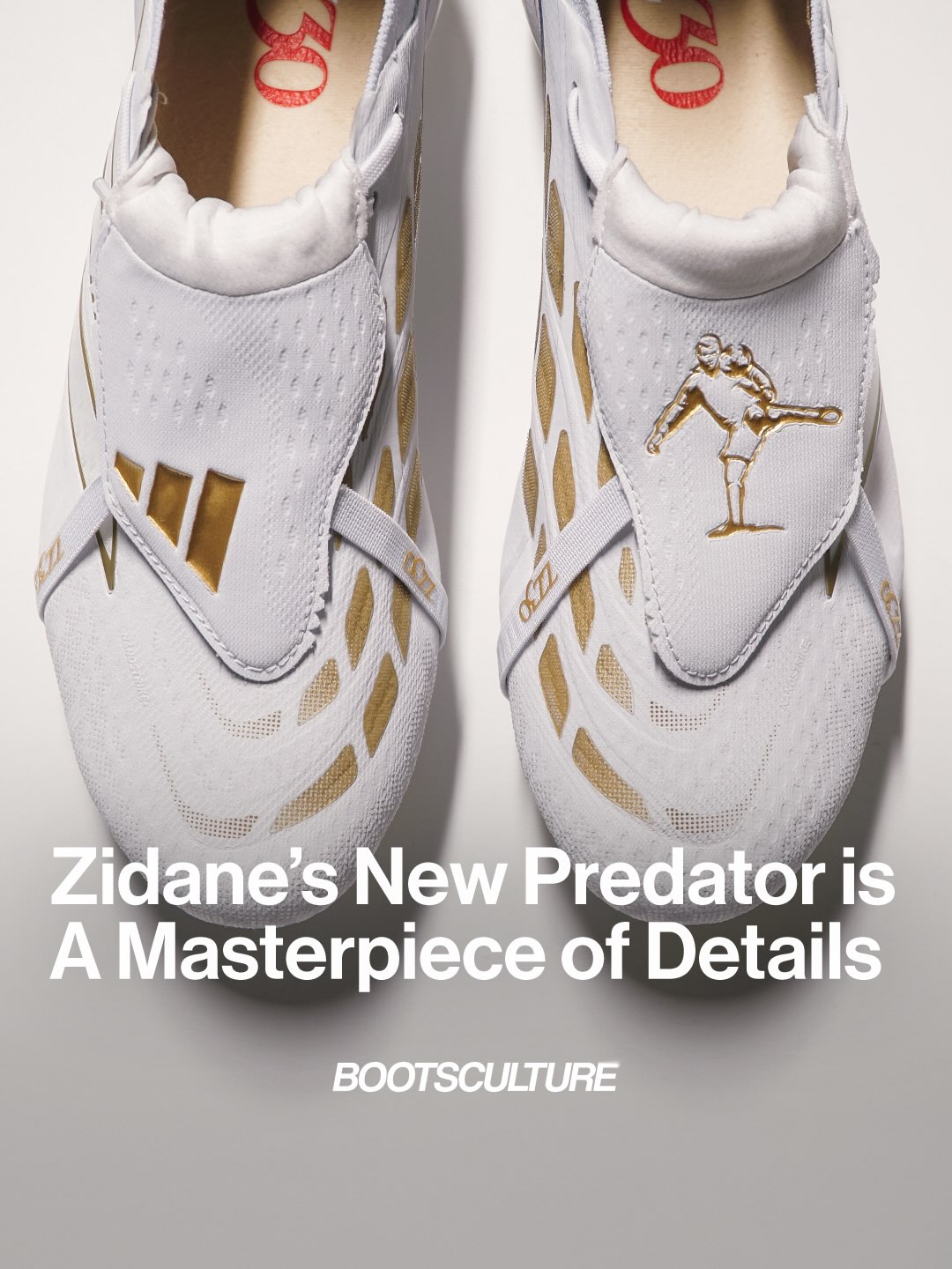 Adidas Predator ZZ30: Zinedine Zidane's 30th Anniversary Boot