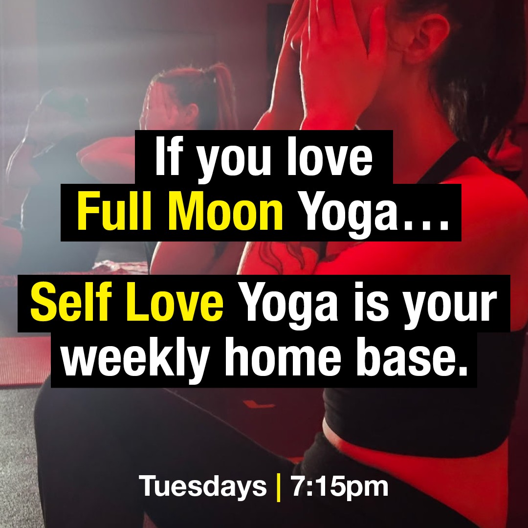 Self love yoga class with Penny on Tuesdays