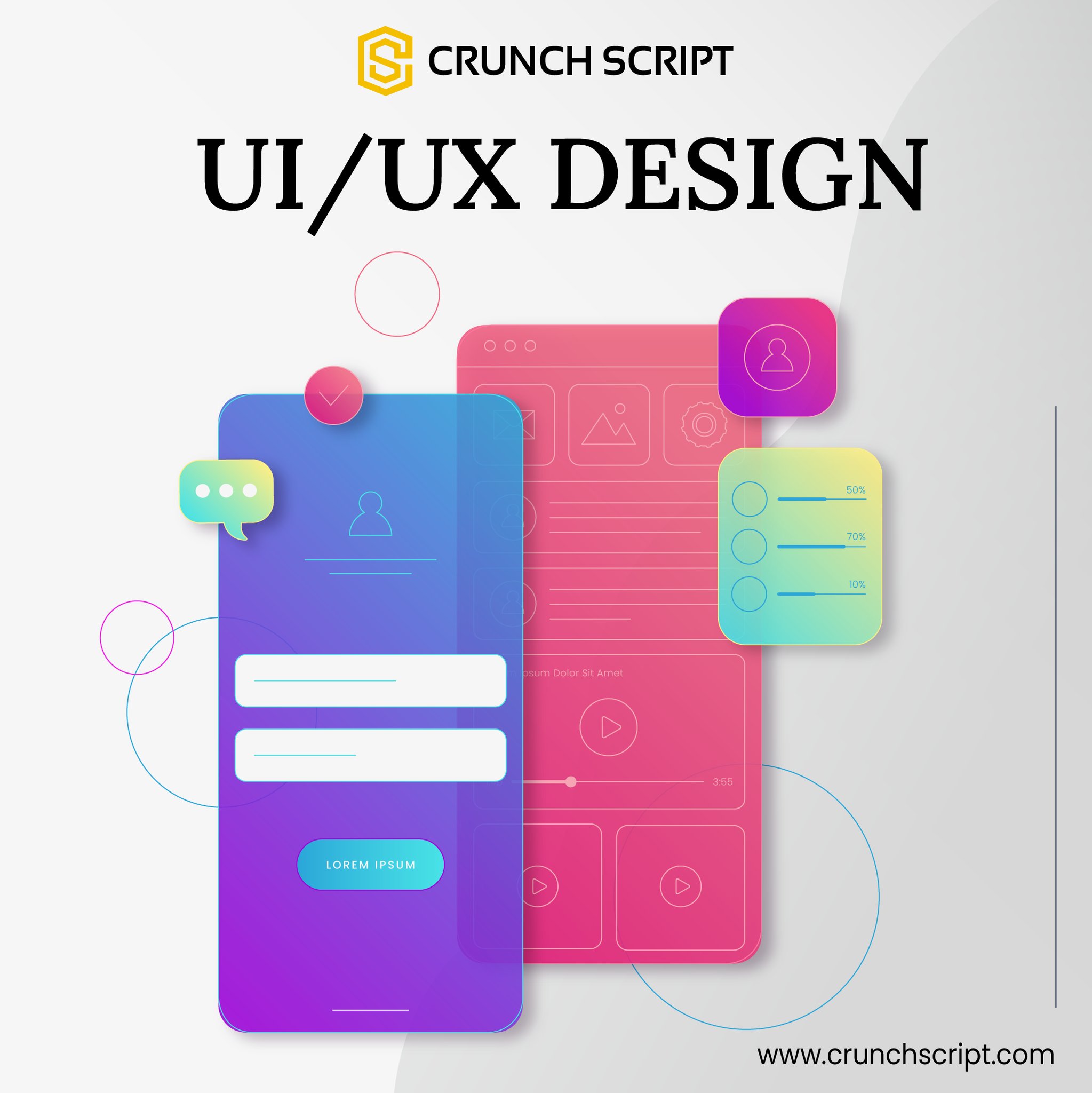 Crunch Script - UI is the seat, the stirrups, and the... | Facebook