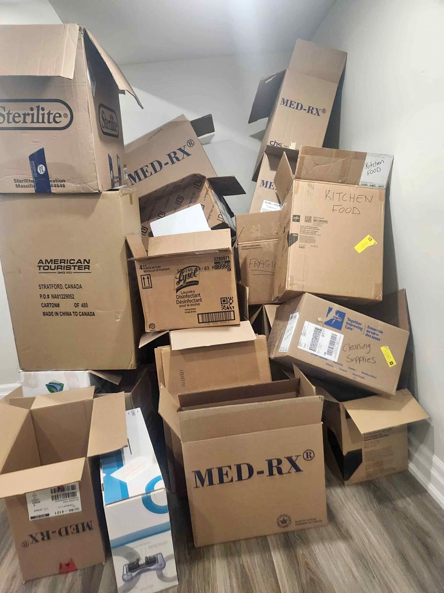 Moving boxes - Used - Miscellaneous - Whitby, Ontario | Facebook ...
