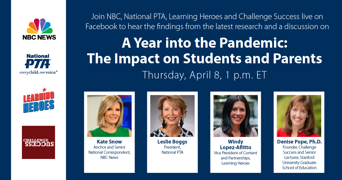 “A Year into the Pandemic: The... - Wisconsin PTA Leaders | Facebook