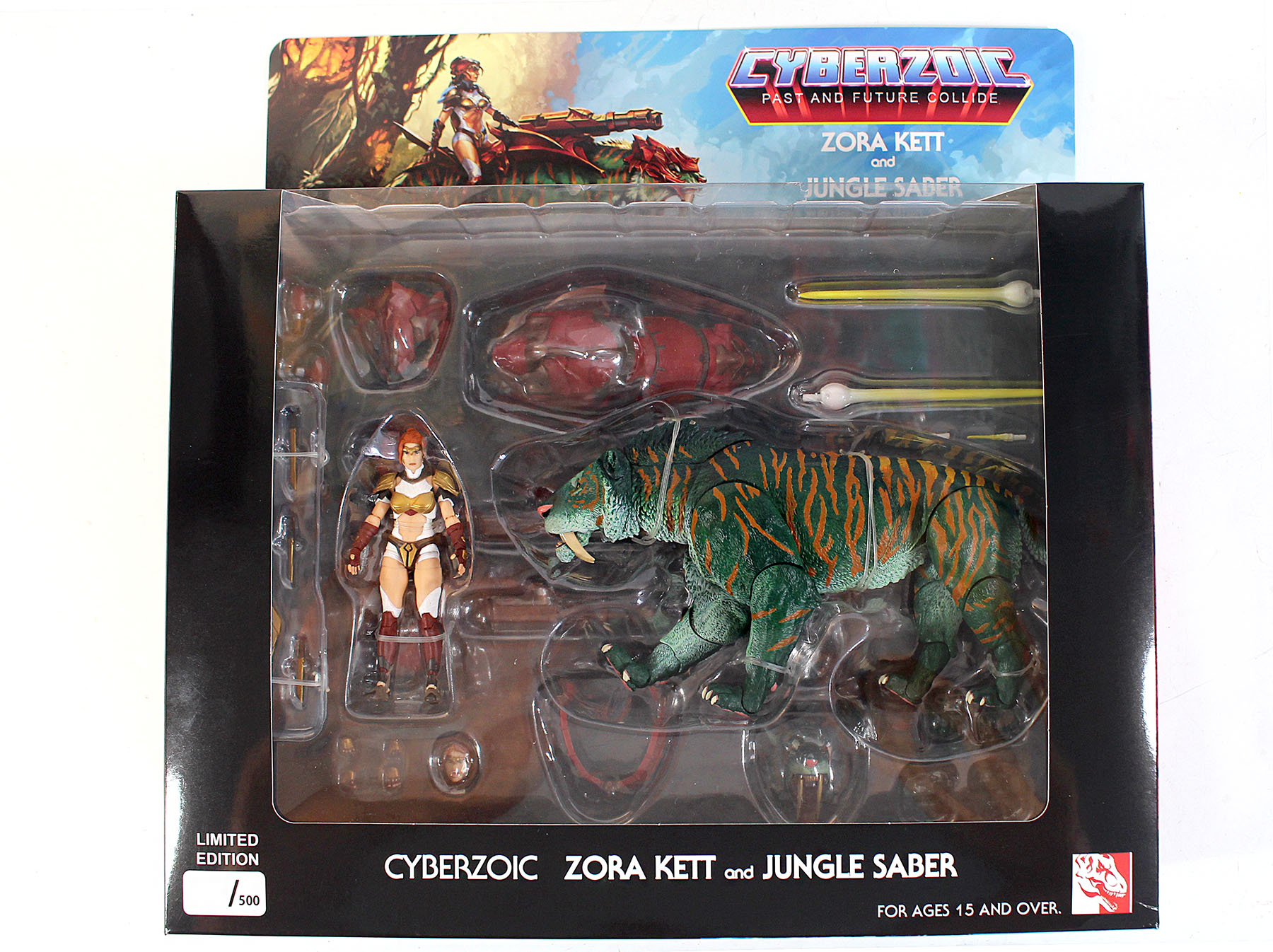Creative Beast Studio's Cyberzoic Zora Kett and Jungle Saber
