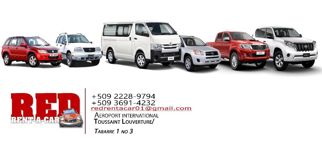 Red rent a car | Ville de Port-au-Prince