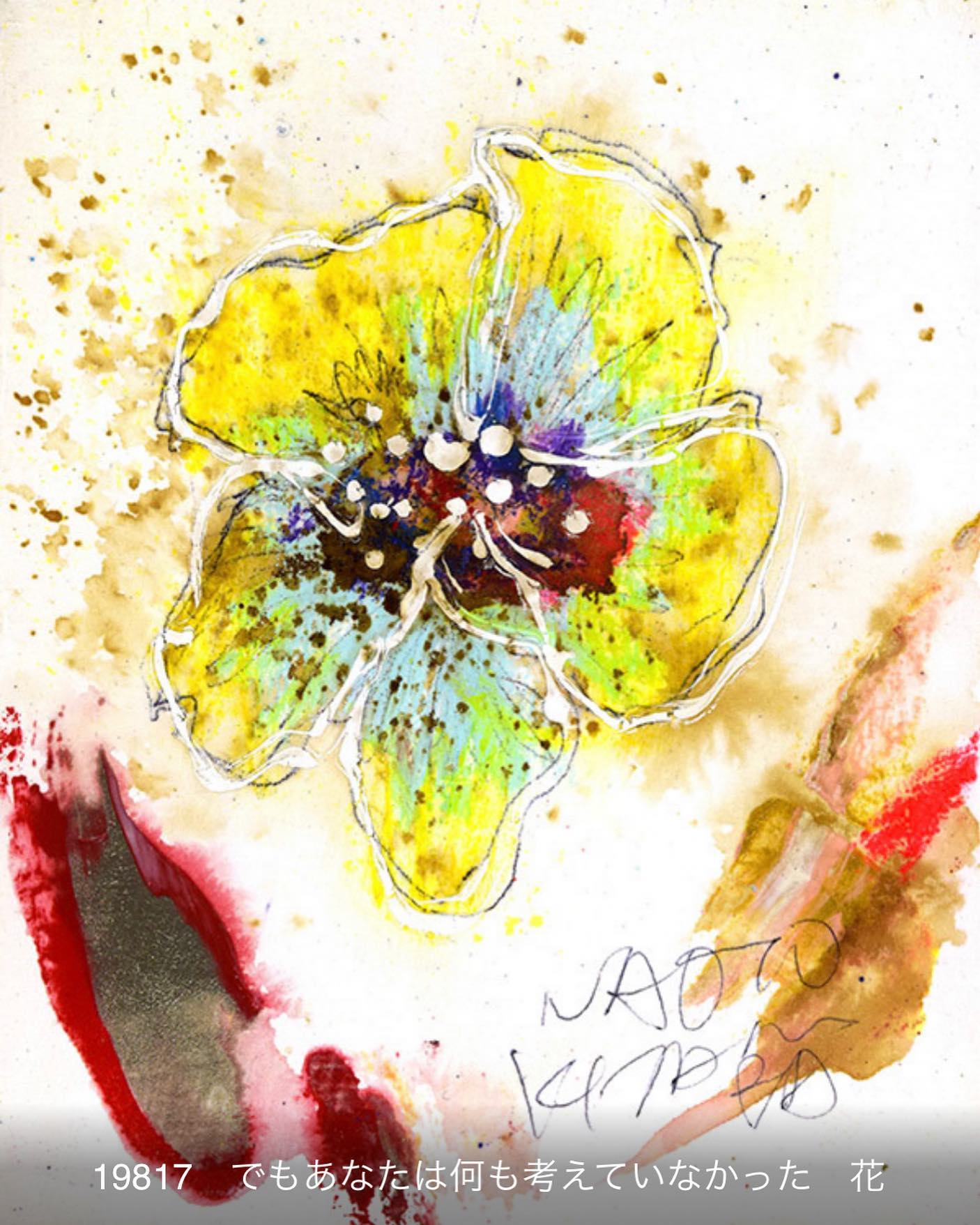 でもあなたは何も考えていなかった 花 作品№ 19817 スケジュール 2/19