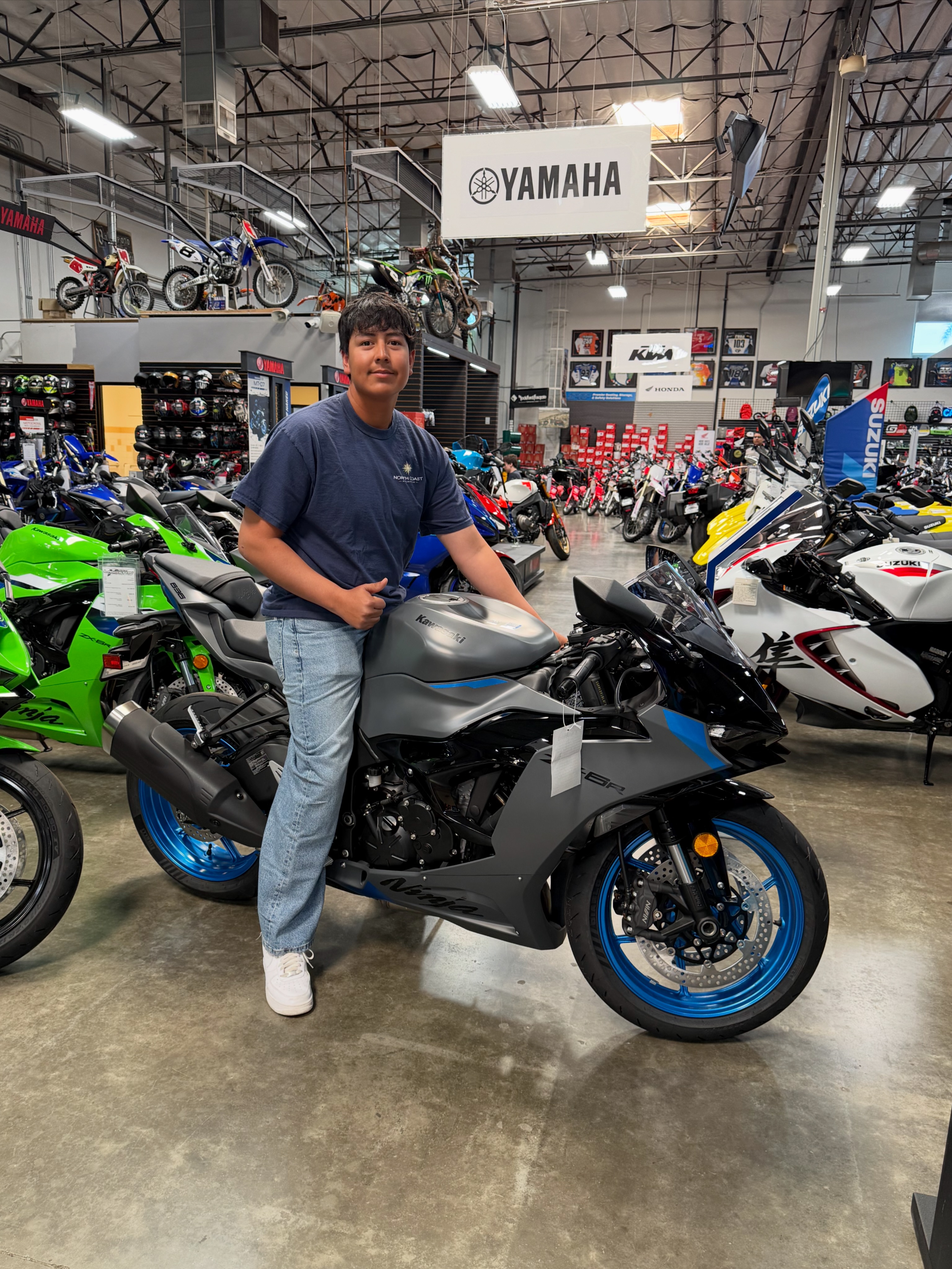 Congratulations on new 2026 Kawasaki Ninja ZX-6R
