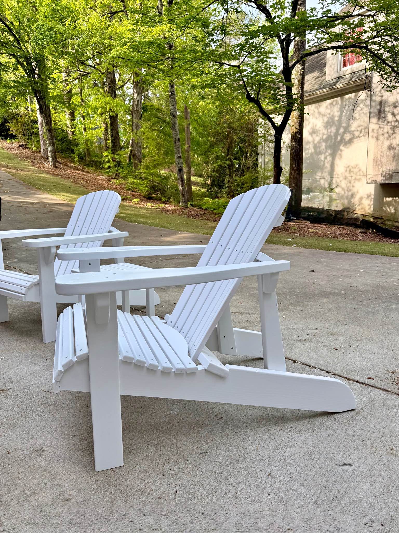 Adirondack Chair (Handmade) - Outdoor Chairs, Benches & Swings - Hoover ...