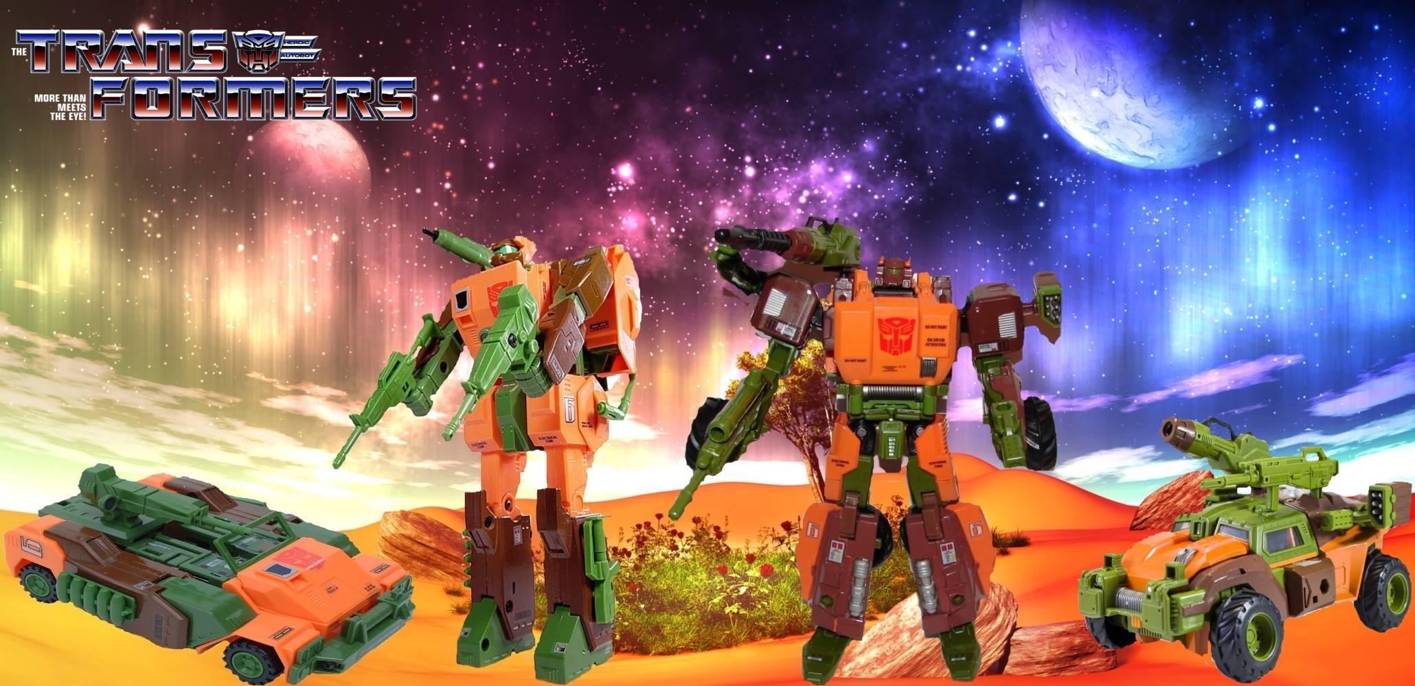 Pre-Transformers Road Busters and Whirl. Japanese Animation