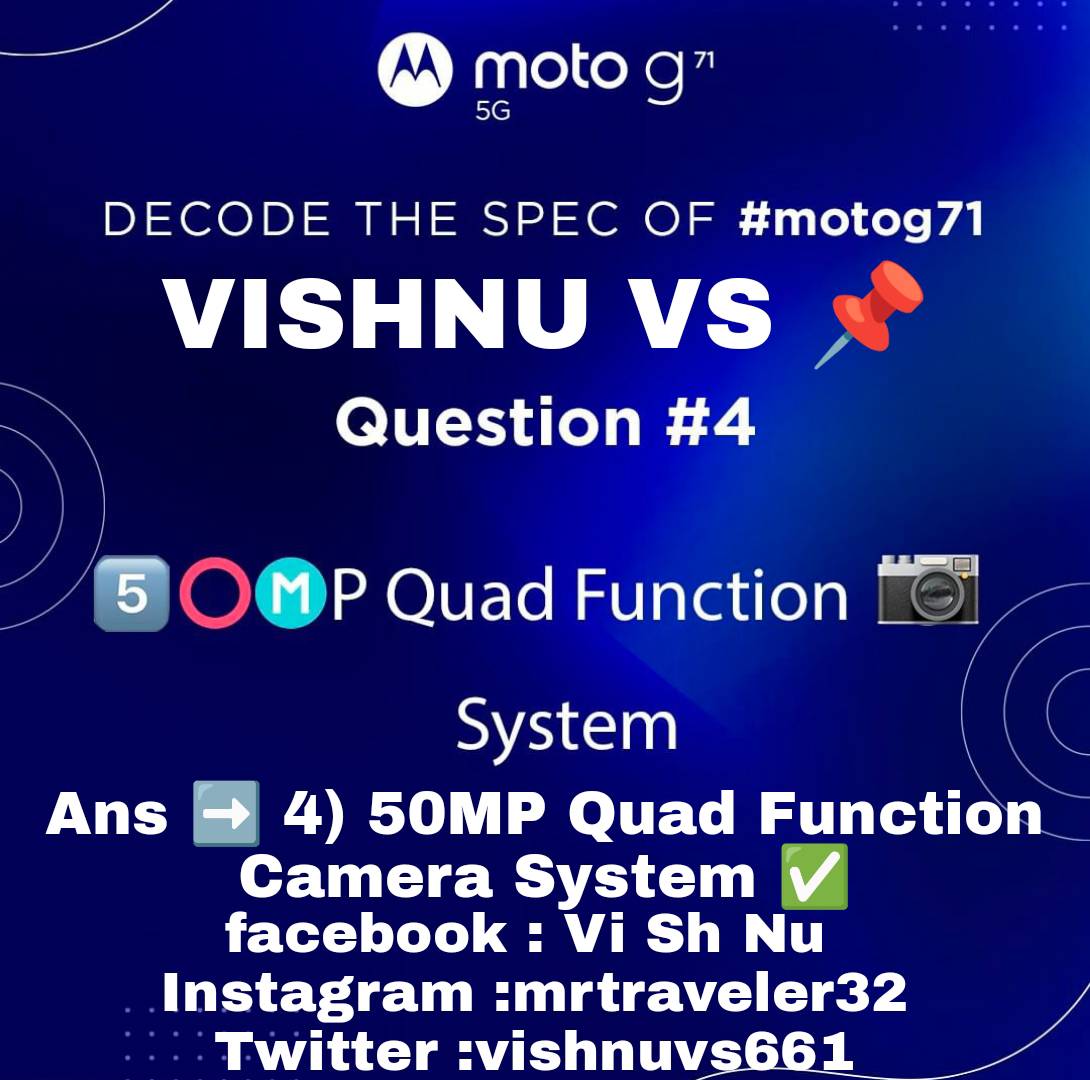Motorola - #ContestAlert Guess the spec that makes you...