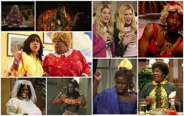 black actors in dresses Why did the Top 7 Hollywood put on a dress? 🤷🏾 Answer: EMASCULATION #Madea #ShaNayNay #Wanda #WhiteChicks #Geraldine #SisBerniceJenkins dress up Primary color:Midnight blue Black Off-the-Shoulder Long Sleeves