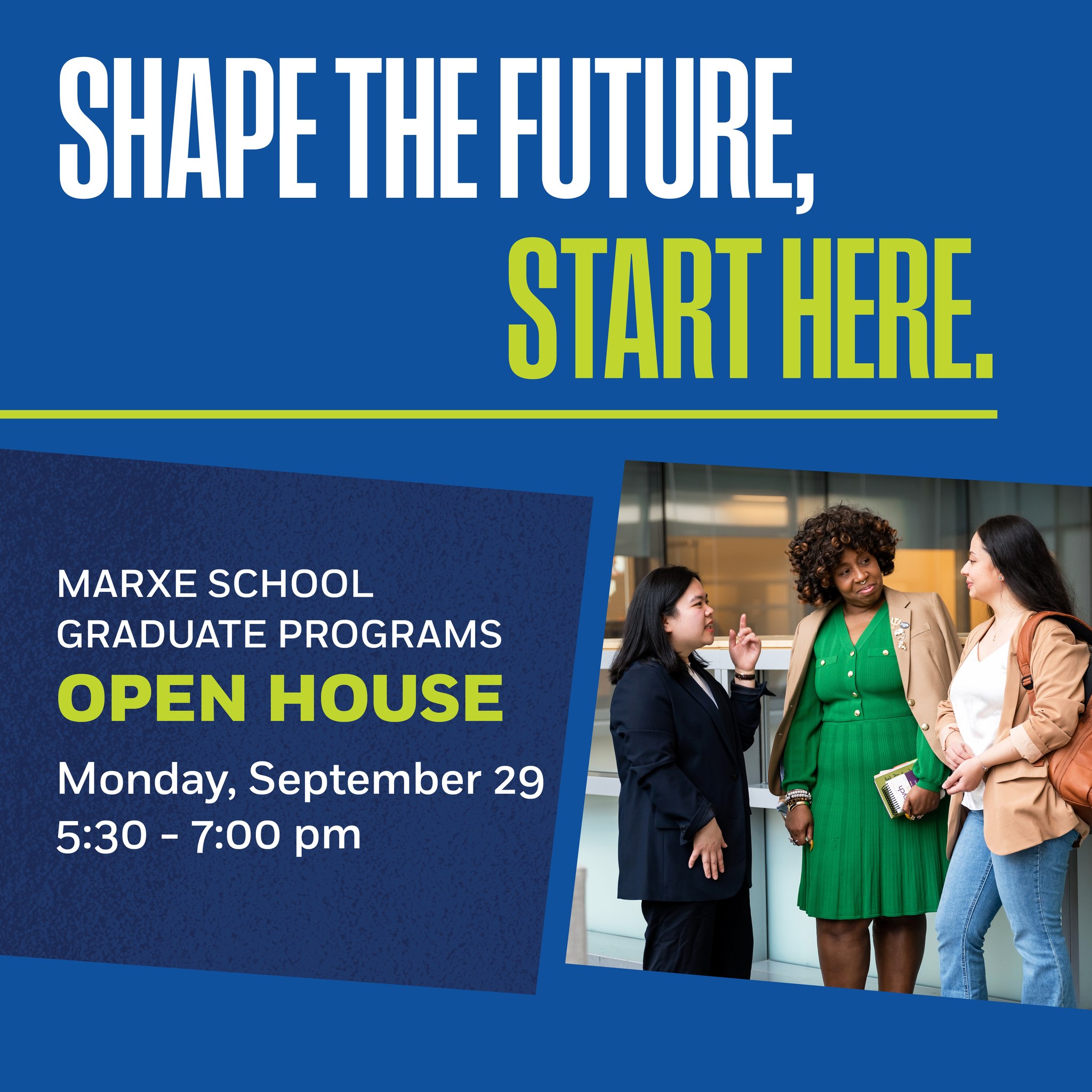 Graduate Open House Alert! 🚨 Ready to lead in public service? Join us ...