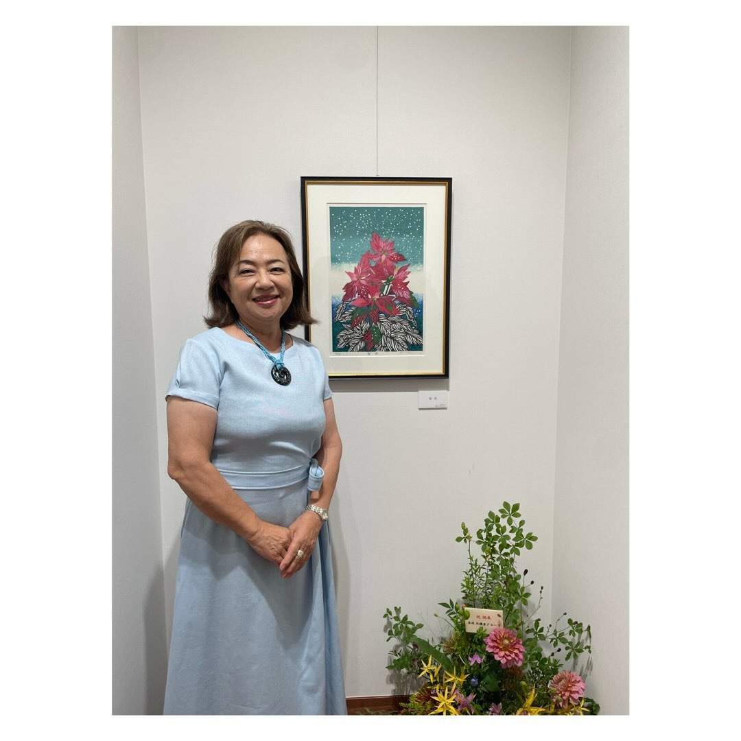 笠井正博展 2019.7.22〜8.3 養清堂画廊2階 シルクスクリーン、ガラス絵