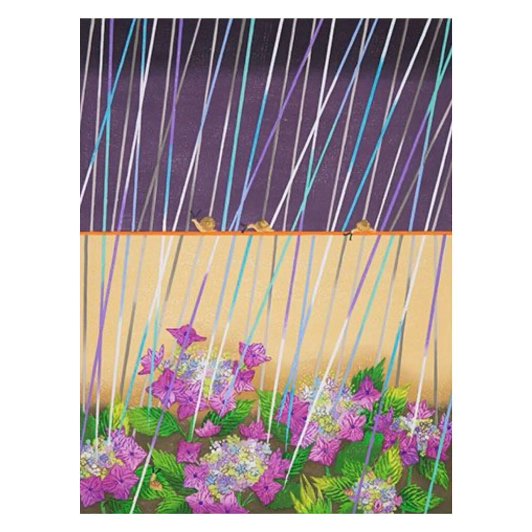 笠井正博展 2019.7.22〜8.3 養清堂画廊2階 シルクスクリーン、ガラス絵