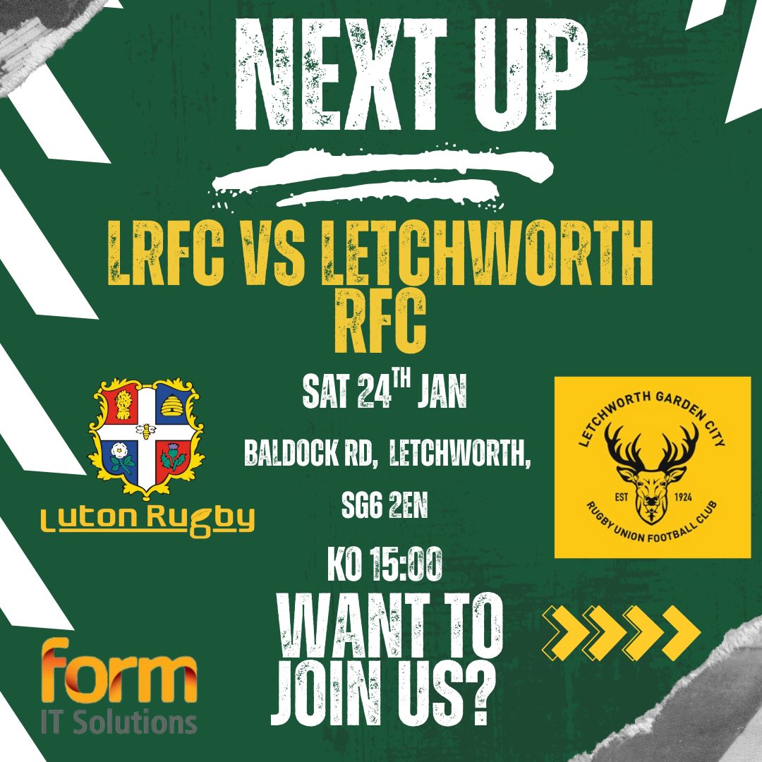 Luton Rugby - On the road this weekend. Luton RFC travel... | Facebook
