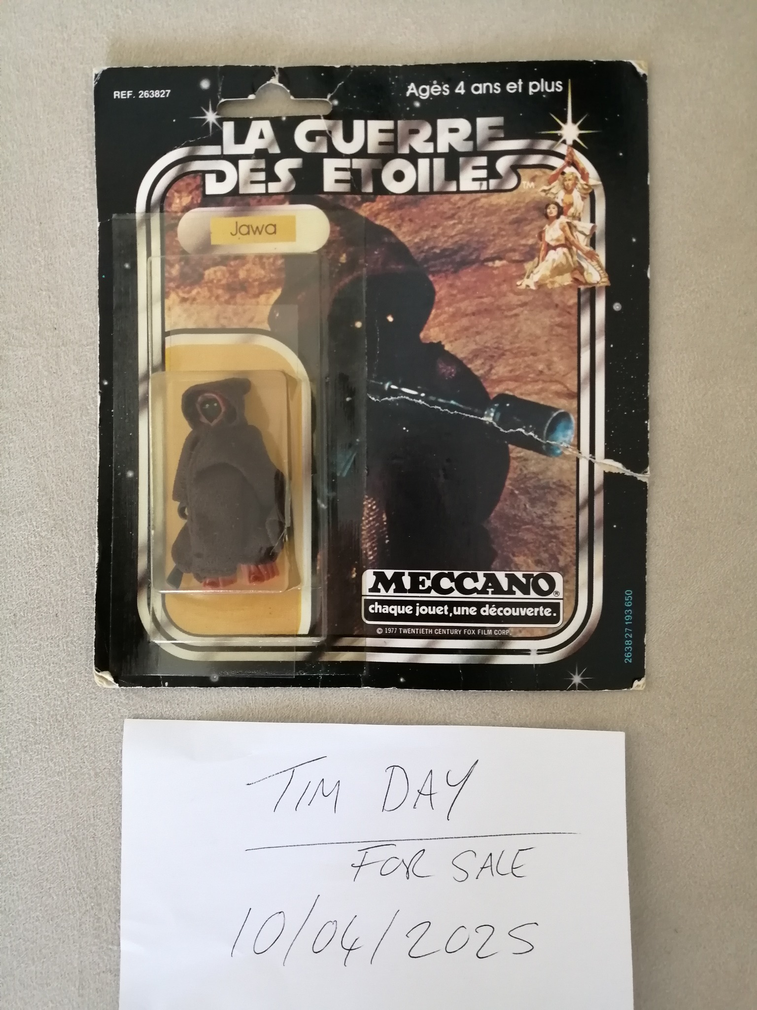 FOR SALE £120 ($160) JAWA FRENCH MECCANO...SOLD... Fully sealed 