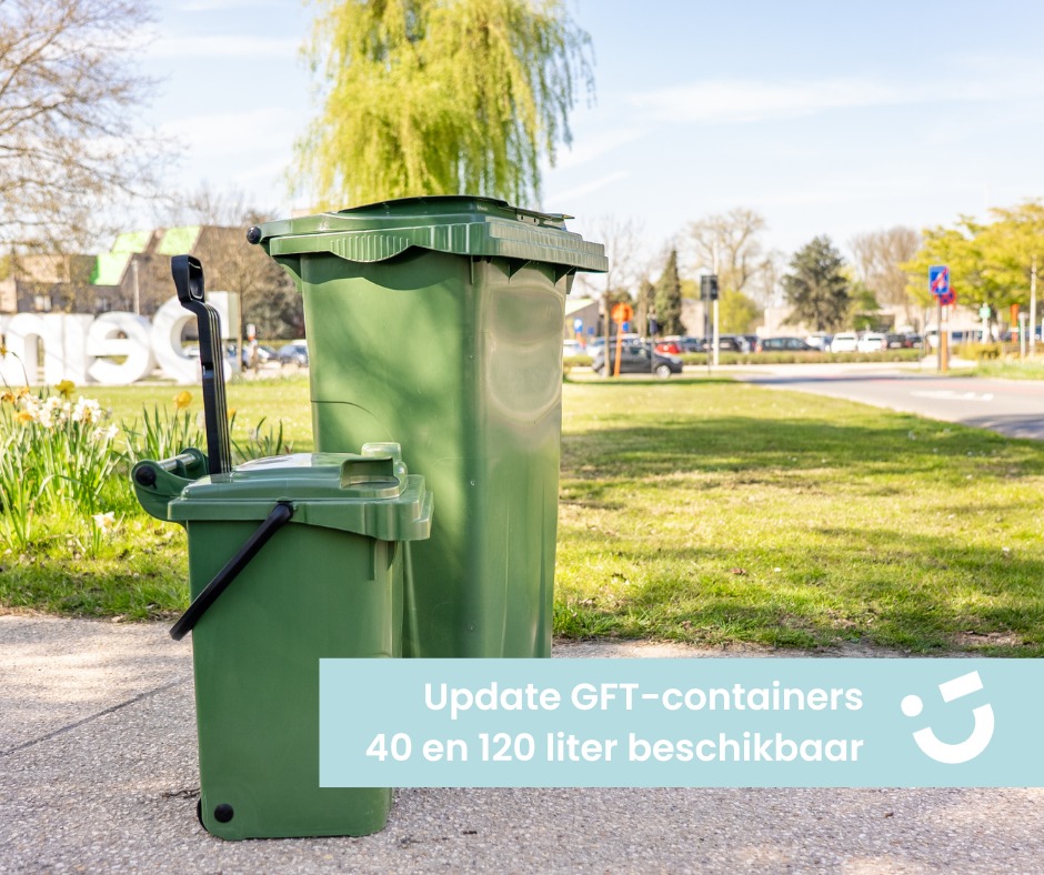 Stad - Update beschikbaarheid GFT-containers. 👉 IVM meldt dat zowel de ...