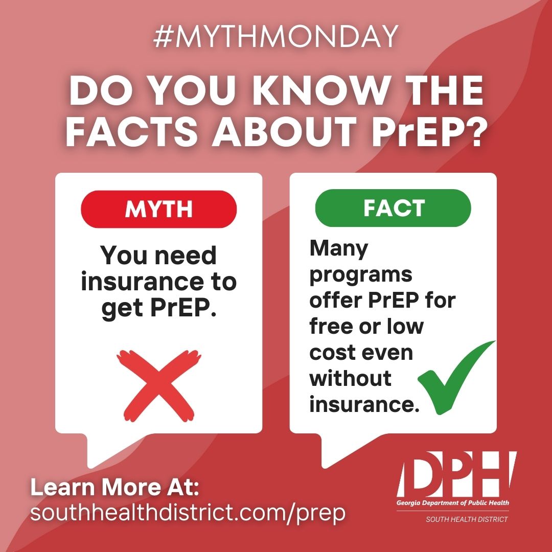 No insurance? No problem. This #MythMonday, we're showing how PrEP