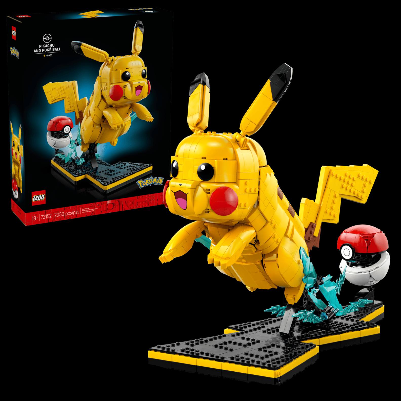 Se acaban de revelar nuevos sets de LEGO Pokémon y no me los tomo