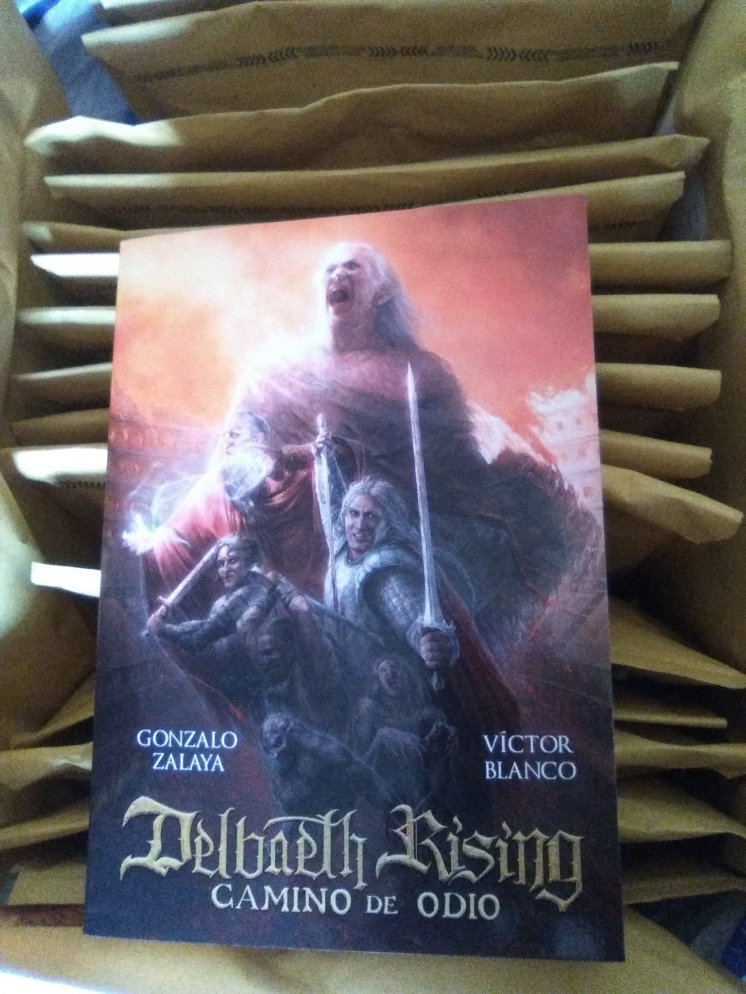 Ronin Literario - Los nuevos ejemplares de Delbaeth...
