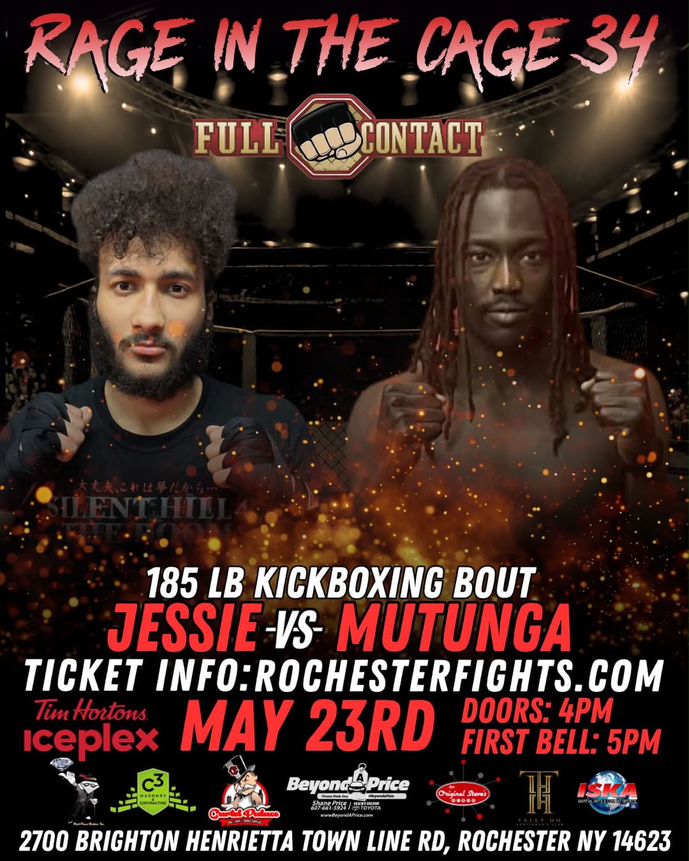 Full Contact Promotions presents Rage in the Cage 34