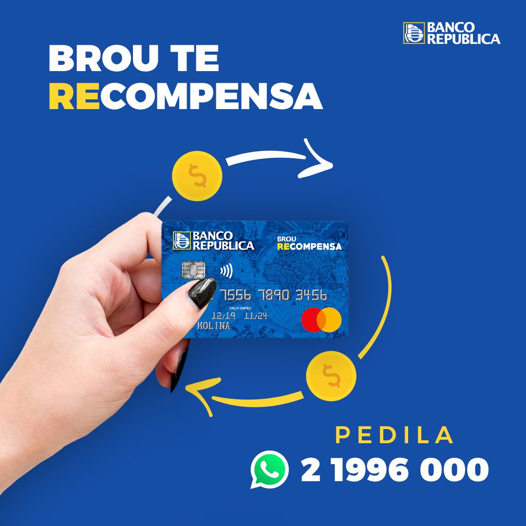 Banco República - Con la nueva tarjeta de crédito Mastercard #BROU ...