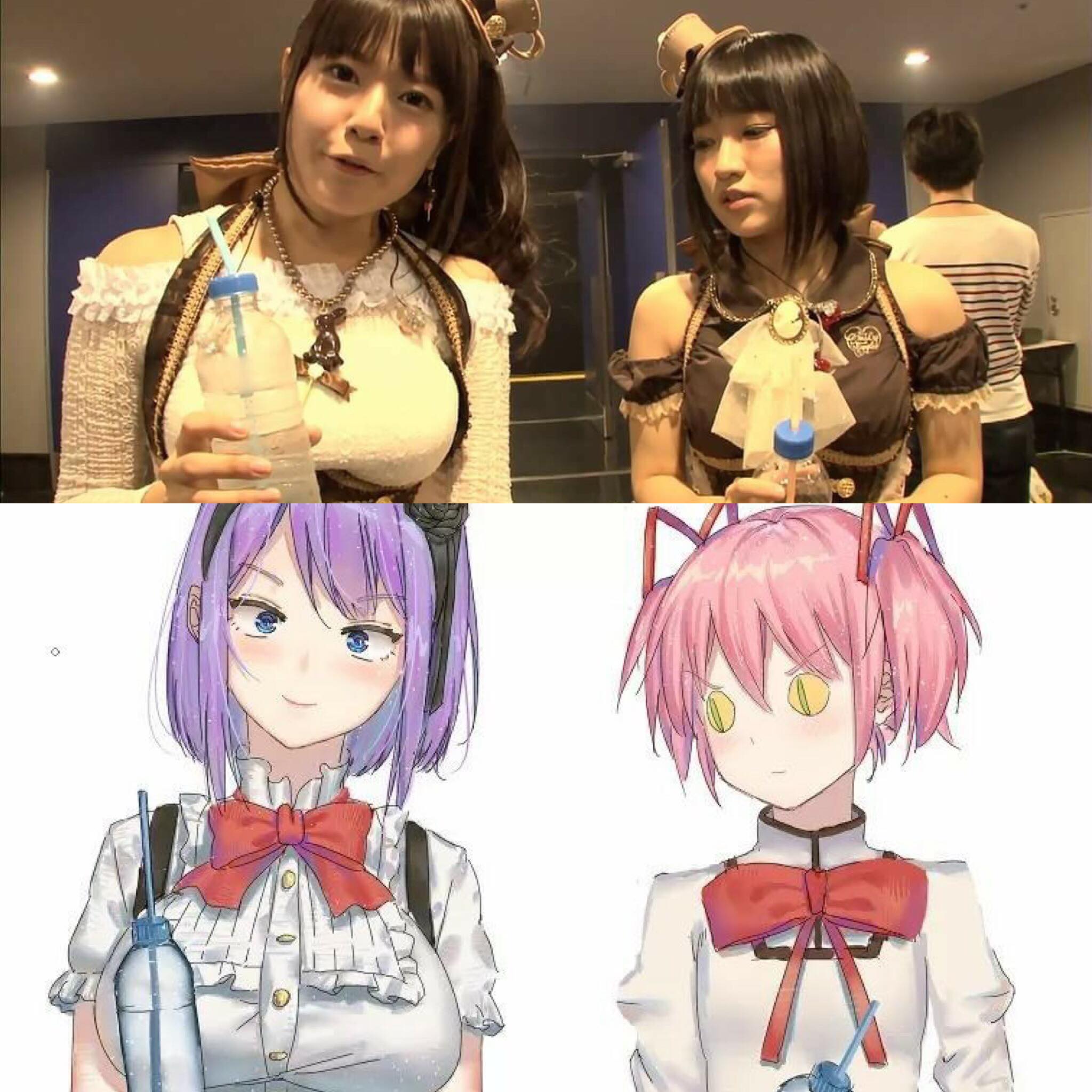 無名のacg領域 竹達彩奈與悠木碧 Pixiv Id Facebook