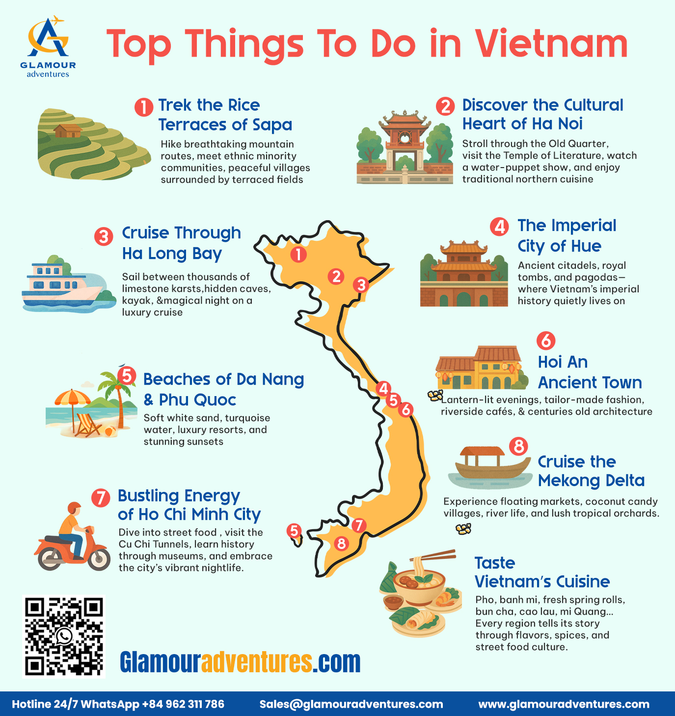 Glamour - 🇻🇳 TOP THINGS TO DO IN VIETNAM – A JOURNEY FROM NORTH TO ...