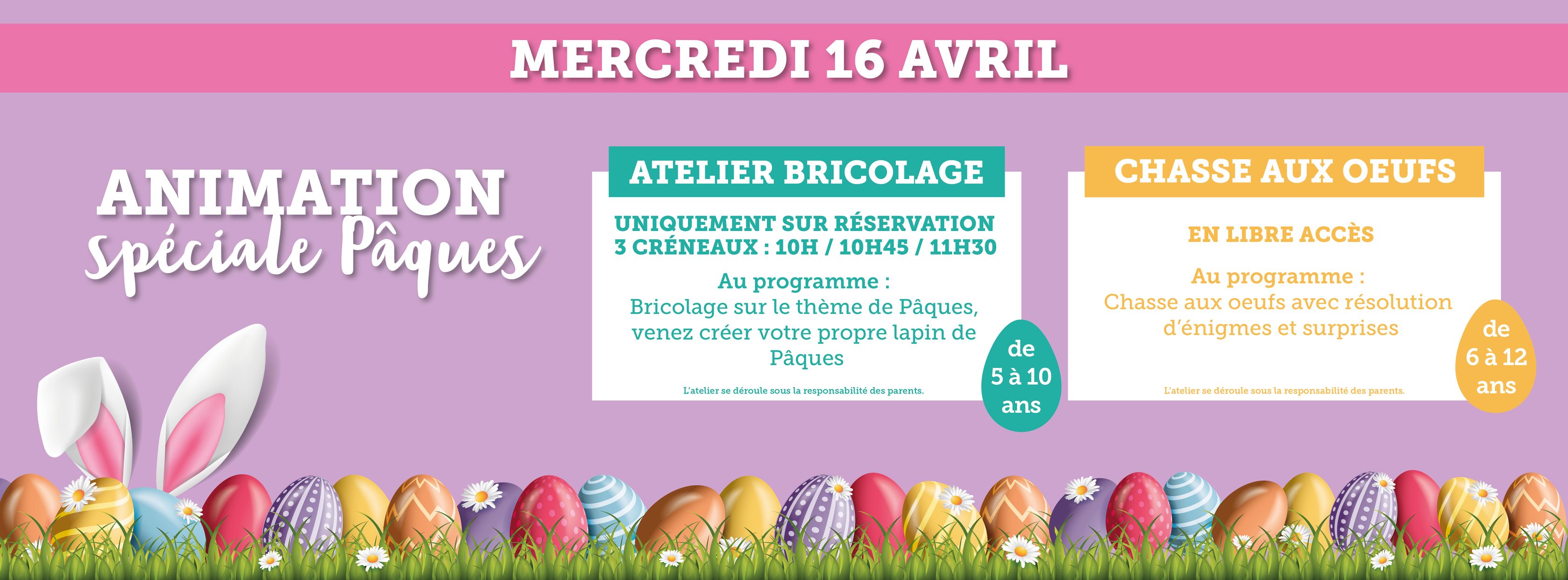 ANIMATION PÂQUES 🐣