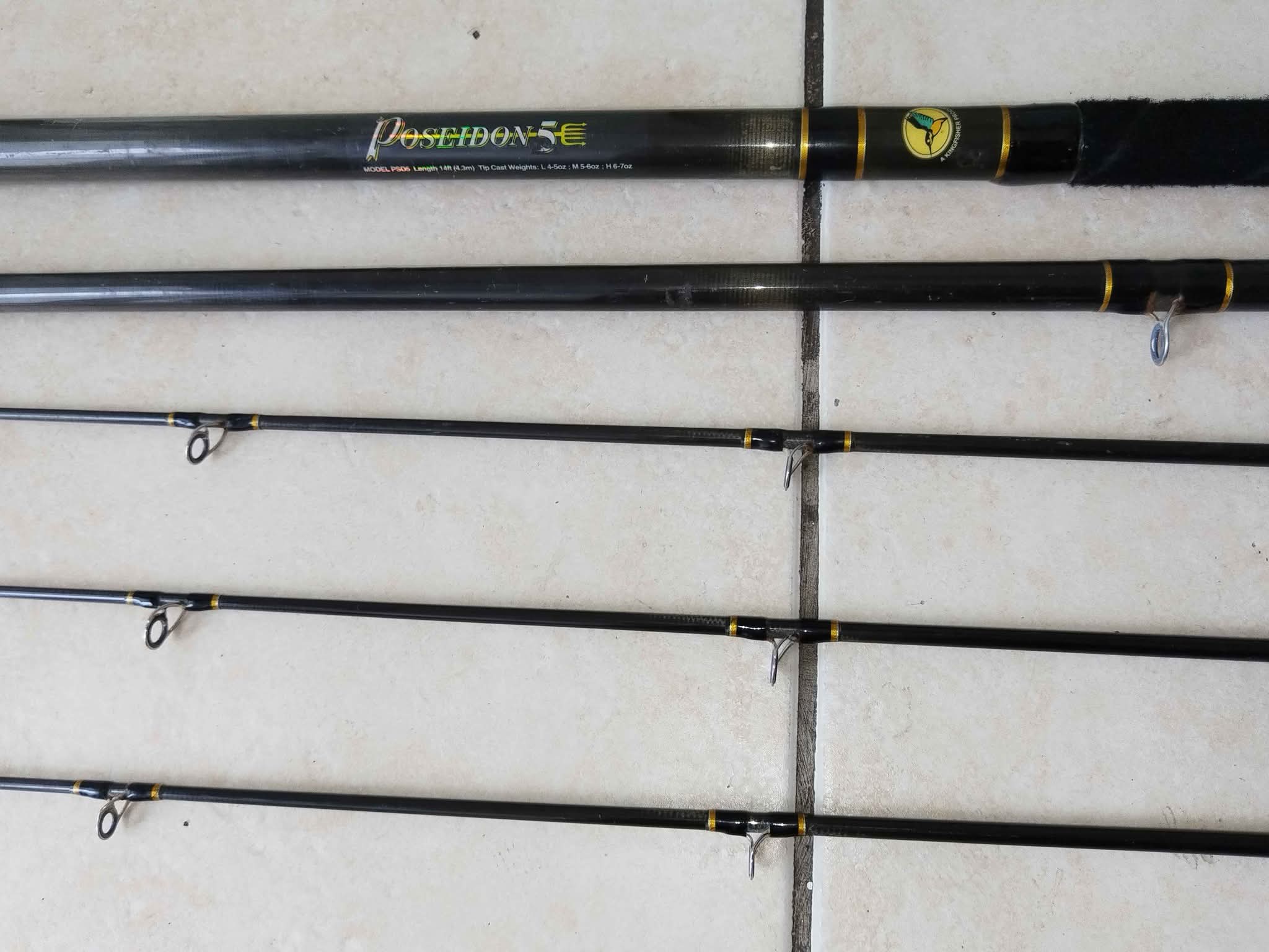 14.5 m fishing pole for sale Tournament Series Spinning Rod I Catfish Pro Heavy This Berkley Fusion Spinning combo is an action B'n'M Blue Diamond Series 14