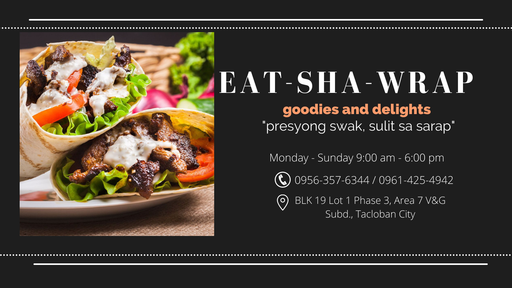 Eat Sha Wrap | Tacloban City