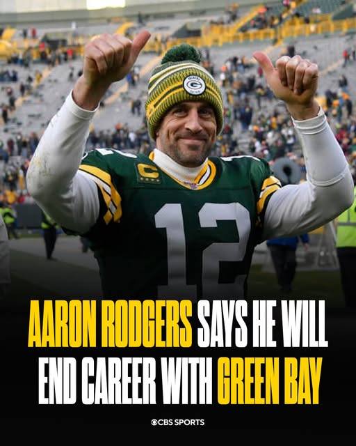 Green Bay Packers | Aaron Rodgers wants to finish his career with the ...