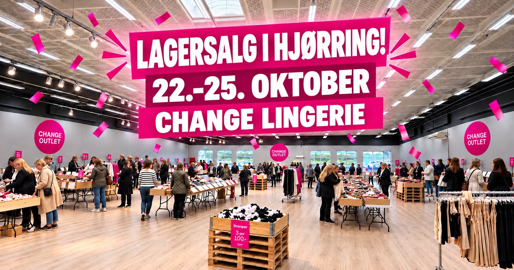 Change Lingerie Lagersalg - HJØRRING