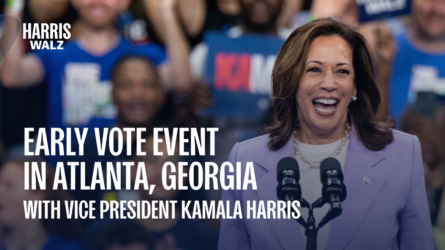 VP Kamala Harris & Usher at Early Vote Event in GA