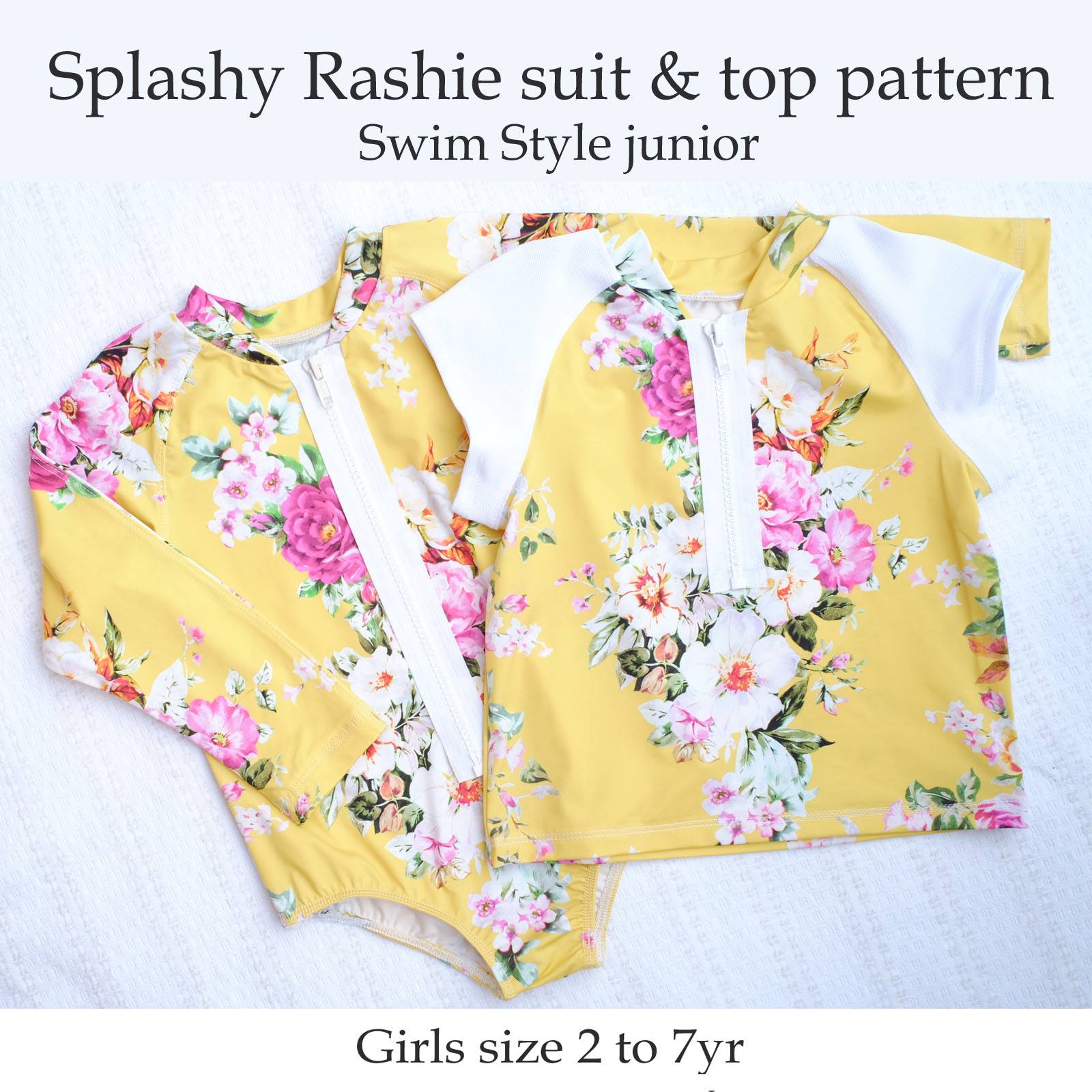 Splashy Rashie pattern is now... - Swim Style Sewing Patterns | Facebook