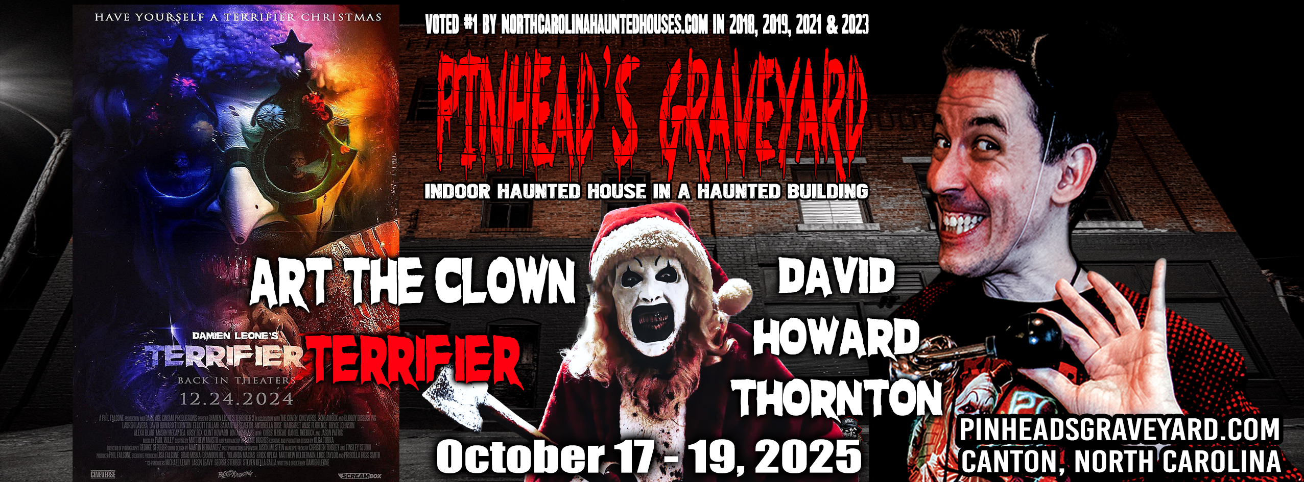2025 Pinhead's Graveyard Celebrity Appearance - David Howard Thornton ...