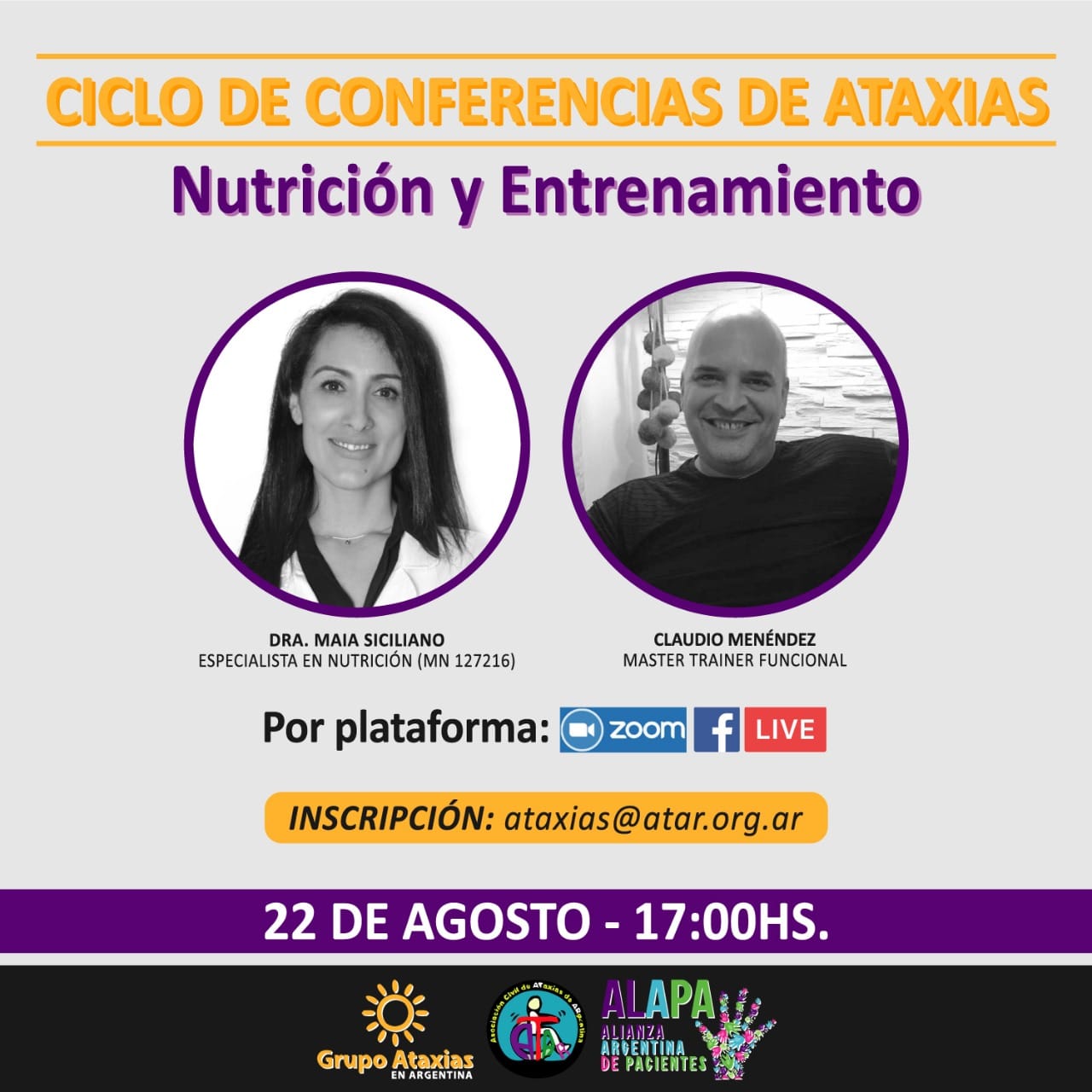 Grupo Ataxias Argentina - 👉 ATAXIAS - NUTRICIÓN Y ENTRENAMIENTO El ...