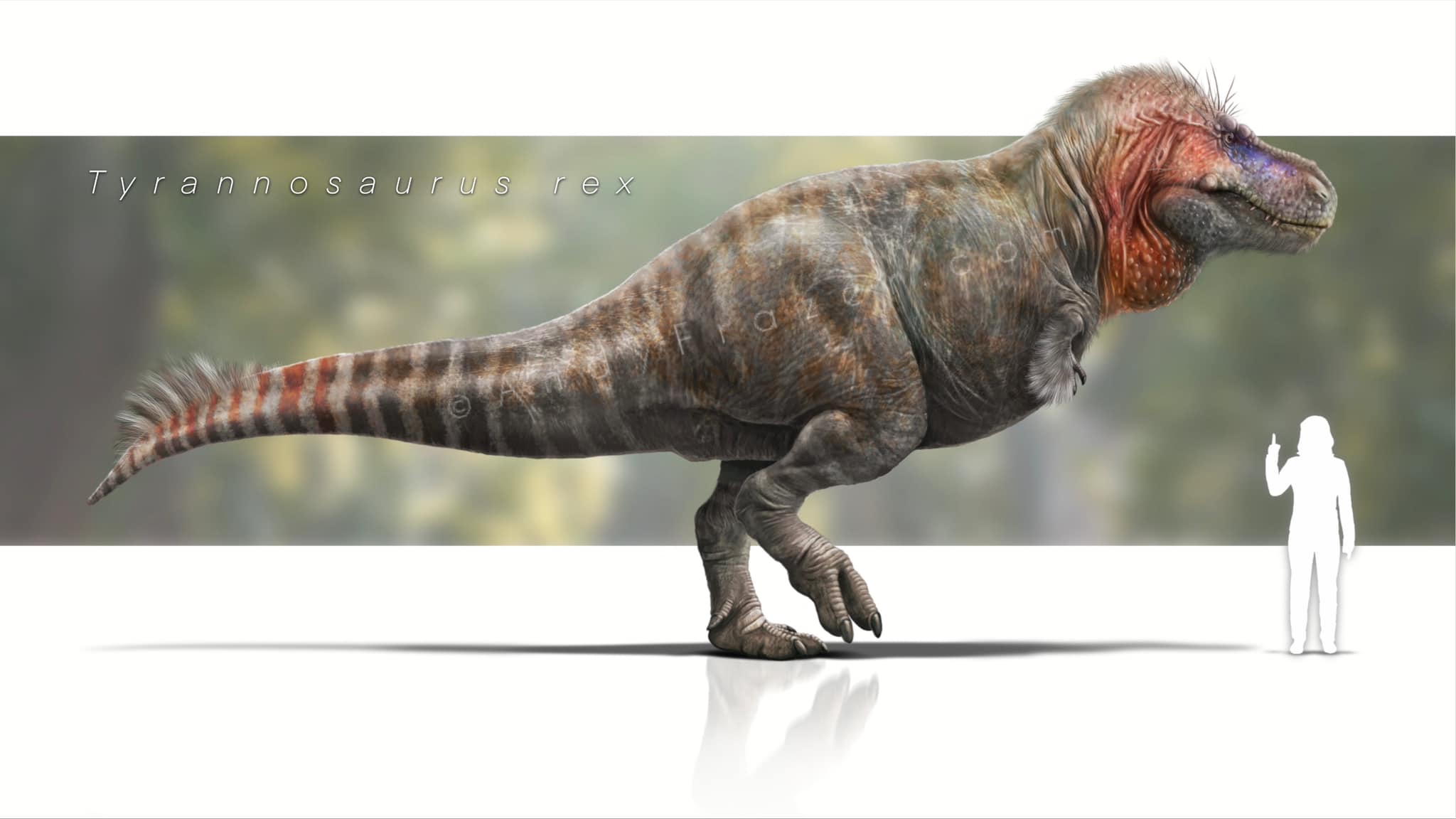 Redesigned Planet of Dinosaurs T-Rex concept art