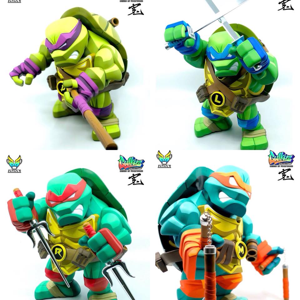 Bigboystoys - The Bulkyz Collections TMNT Leonardo and Raphael