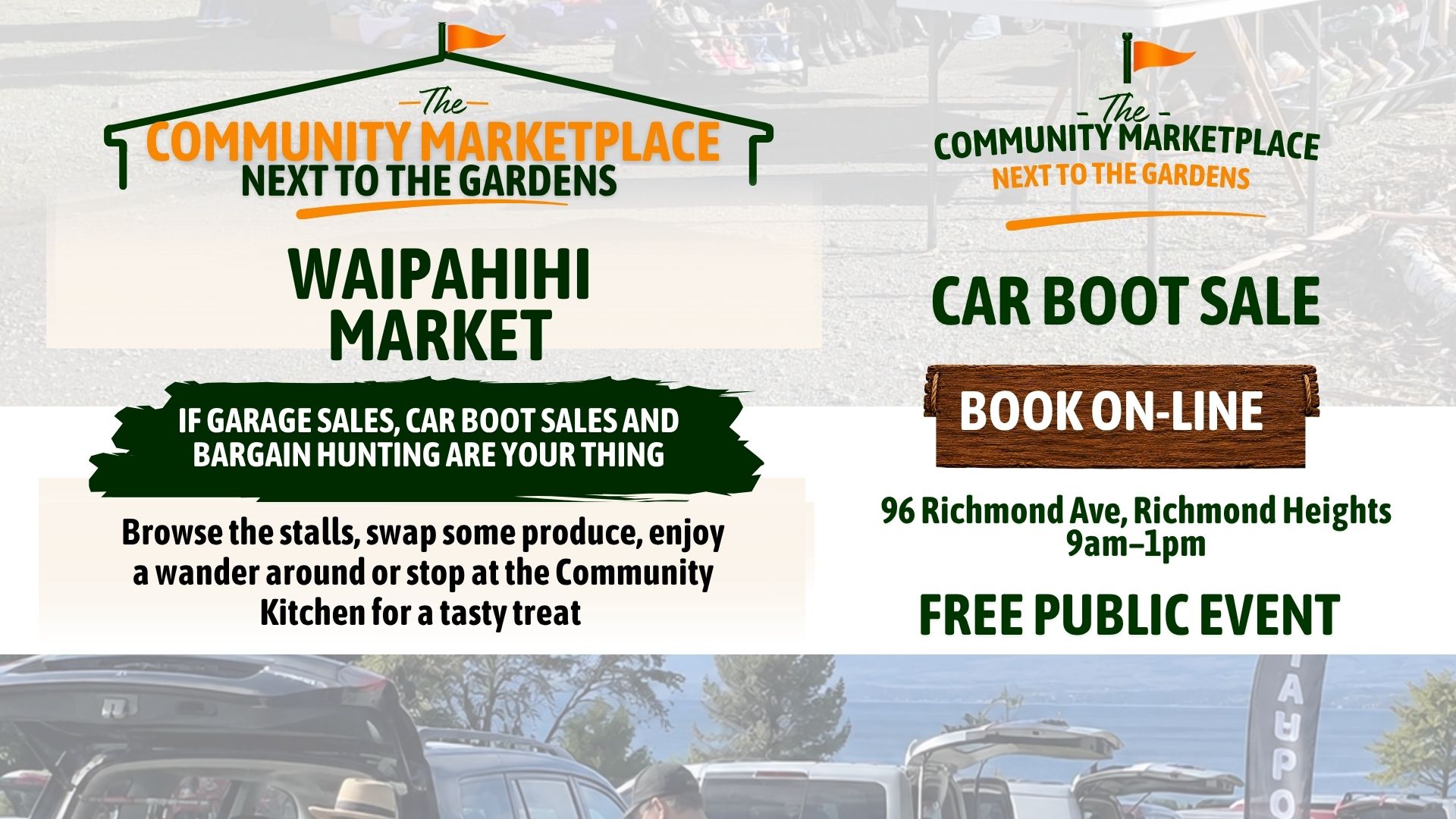 The Community Marketplace @ Waipahihi Community Hall