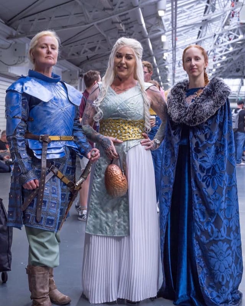 brienne of tarth blue dress costume recreation with homemade armor Alexander Wang logo-print midi collection: mostlovednew Made with the finest length:LONG - 47
