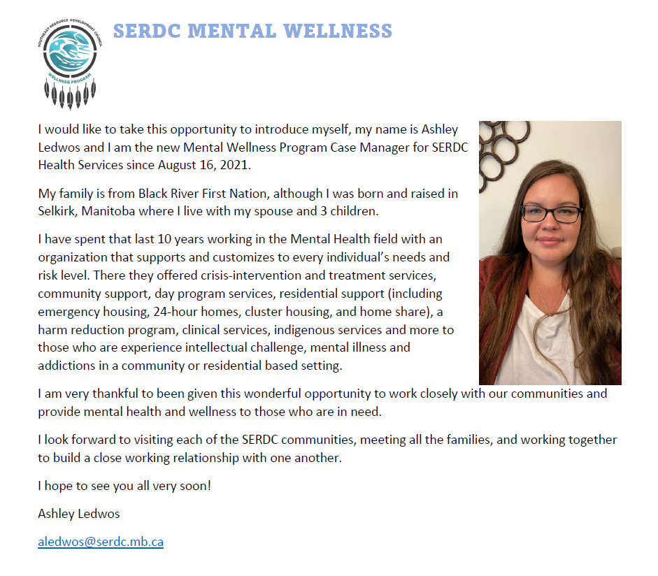 SERDC - Welcome aboard Ashley! We hope you find purpose and fulfillment ...