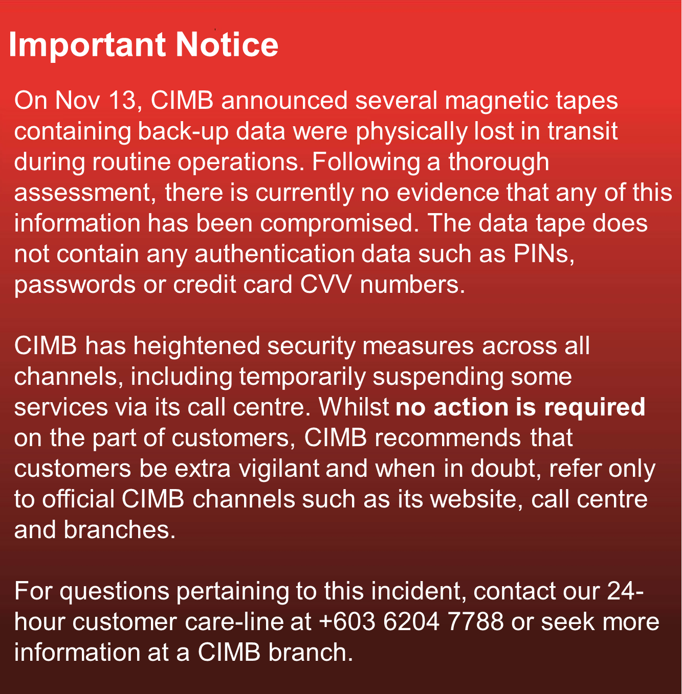 Cimb Malaysia Cimb Heightens Security Measures To Facebook