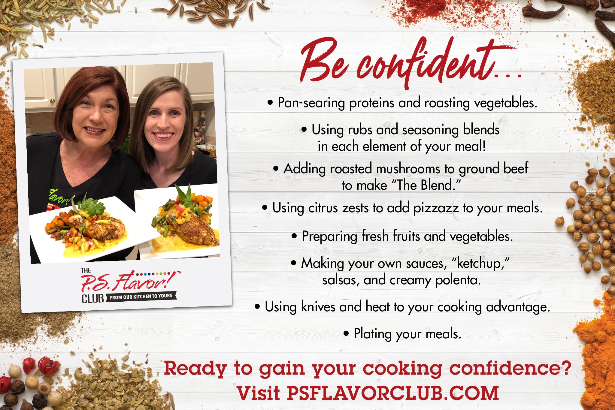 P.S. Flavor - Spice Blends by Pam Smith, RDN - Last call! Order your ...