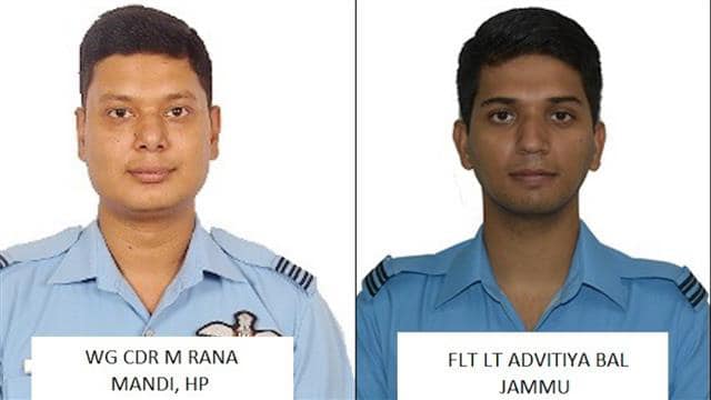 The two pilots of the Indian Air Force... - Insight Himachal