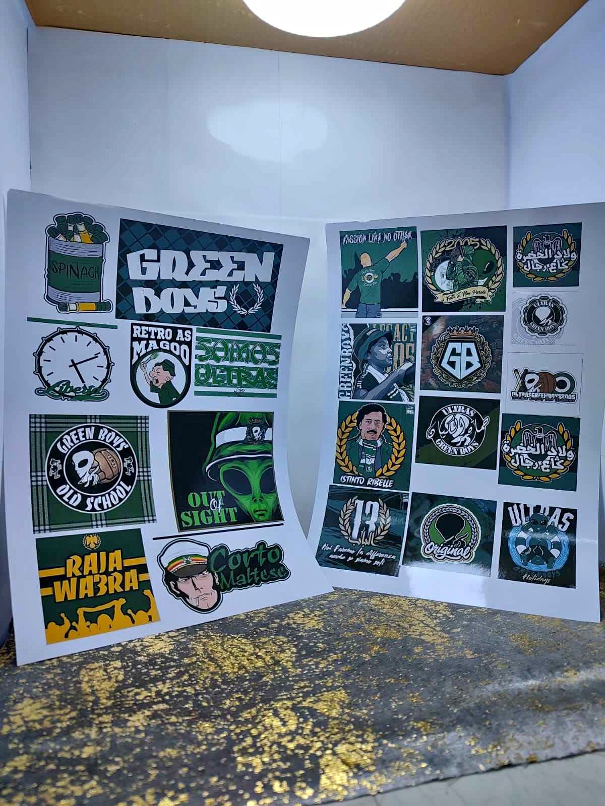 Stickers ULTRAS raja - Decals, Stickers & Vinyl Art - Casablanca ...
