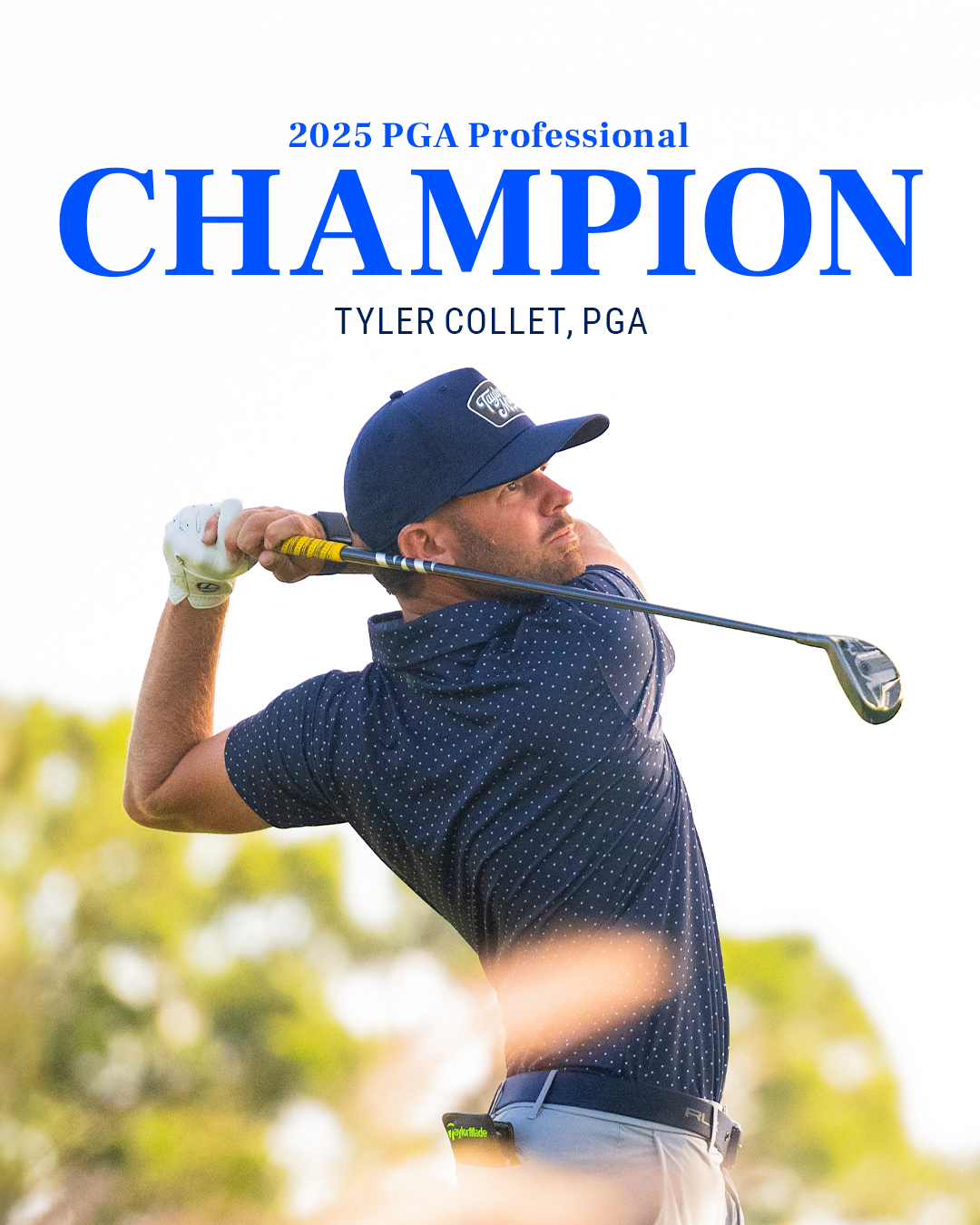 Record-breaking. Consistent. Dominant. Tyler Collet is our 2025