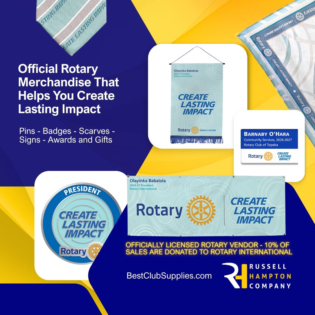 Russell Hampton Co Shop Rotary