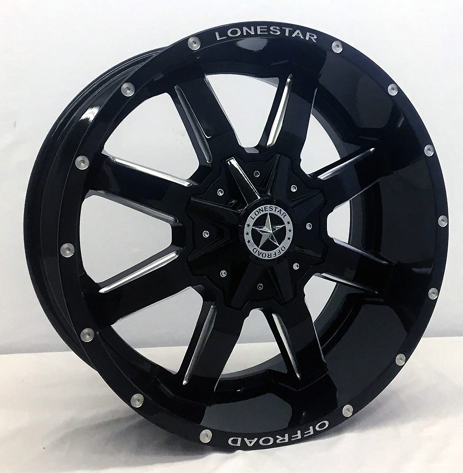 LoneStar Wheels - Check out the new design in 20x9. 20x10...